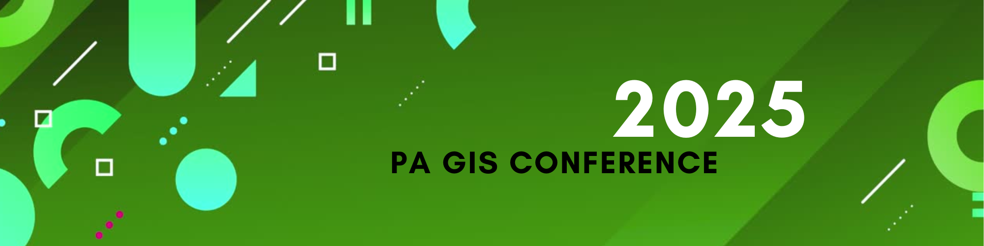 PA GIS Conference, Here We Come! banner
