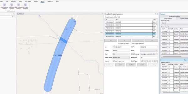 Predictive Wetlands/Water and Mitigation Modeling Tool